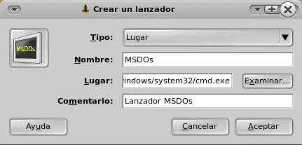Utilizar la Consola (MSdos) en Ubuntu con Wine.