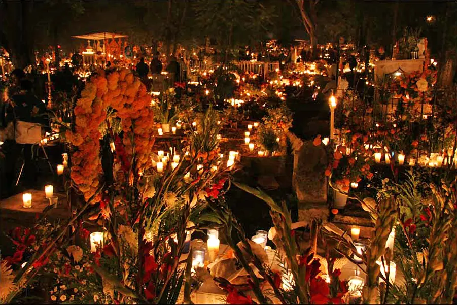 Dia de Muertos En Mexico.