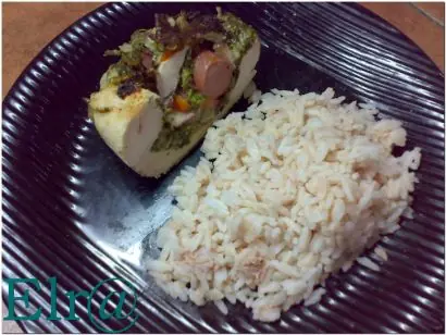 Arrollado de Pollo al whisky (paso a paso)