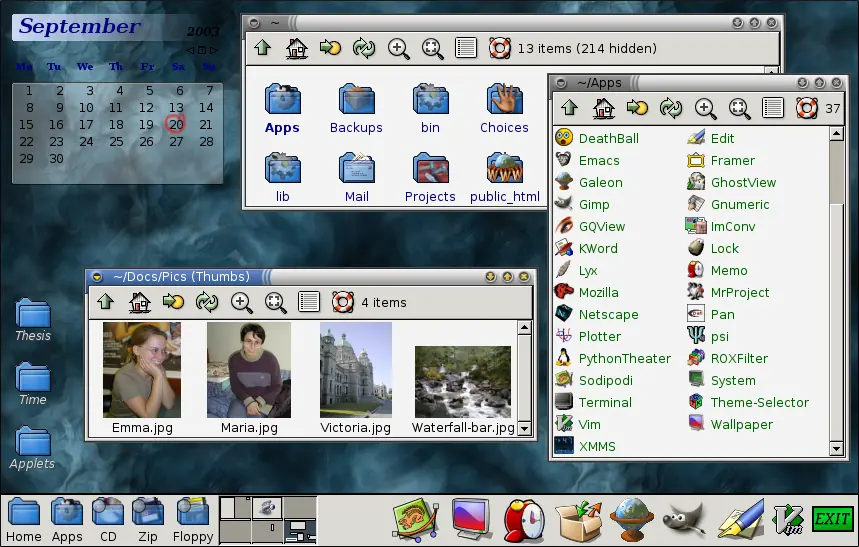 Hay vida despues de Kde y Gnome, para novatos