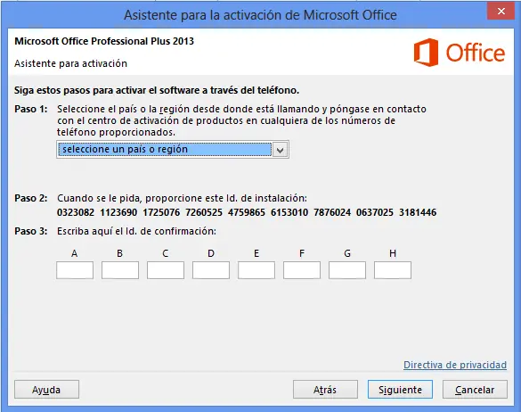 activar