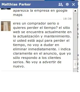 estafador en facebook