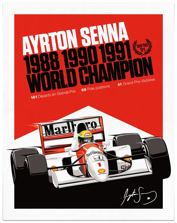 ayrton senna x mclaren
