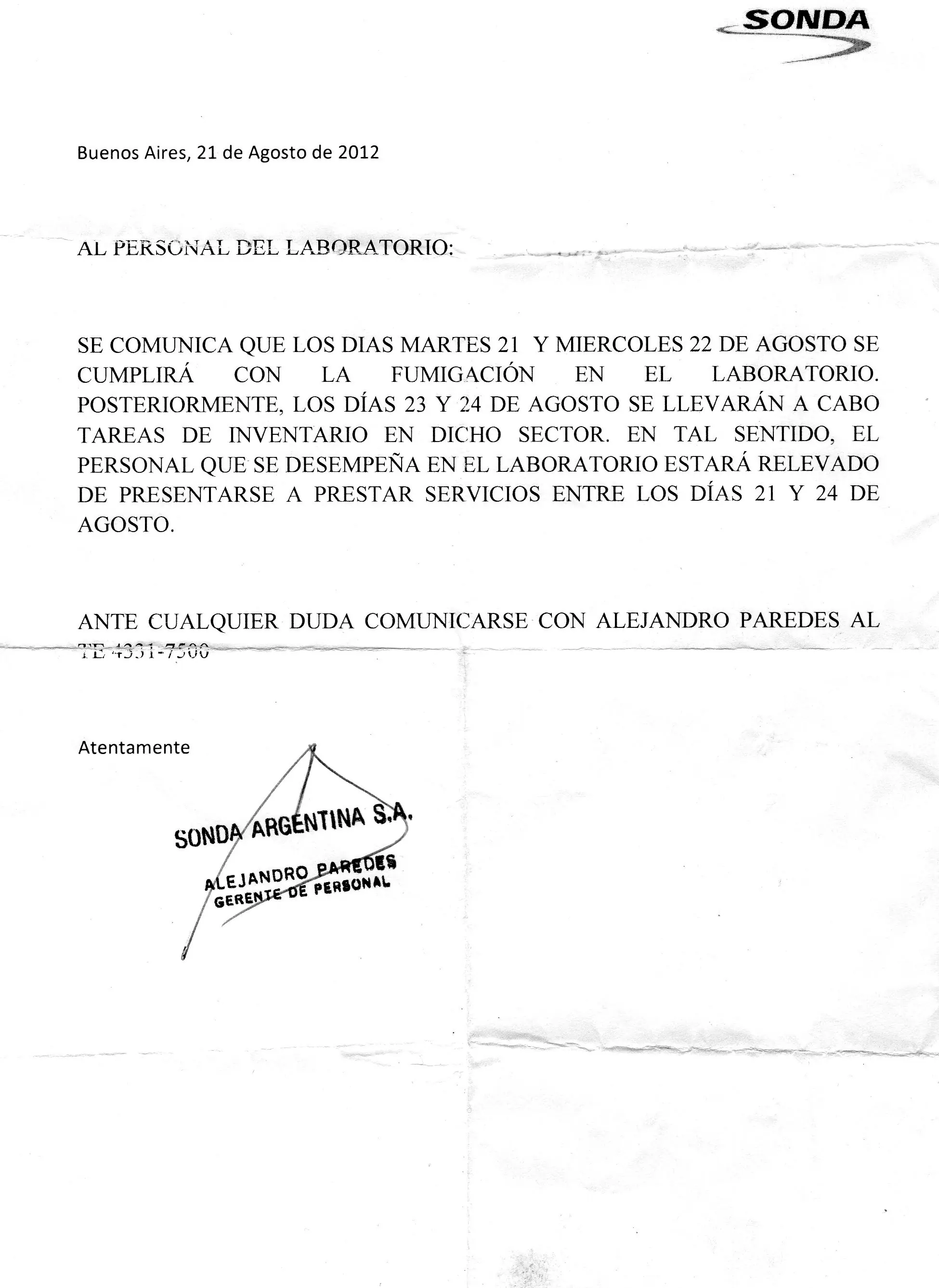 sindicato de informatica