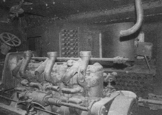 El interior de un Tanque de guerra