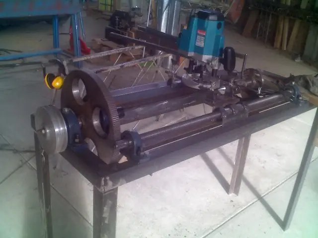 torno espiral hecho por mi