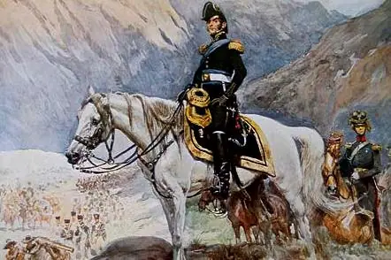 Gral. San Martín y los zombies en Perú