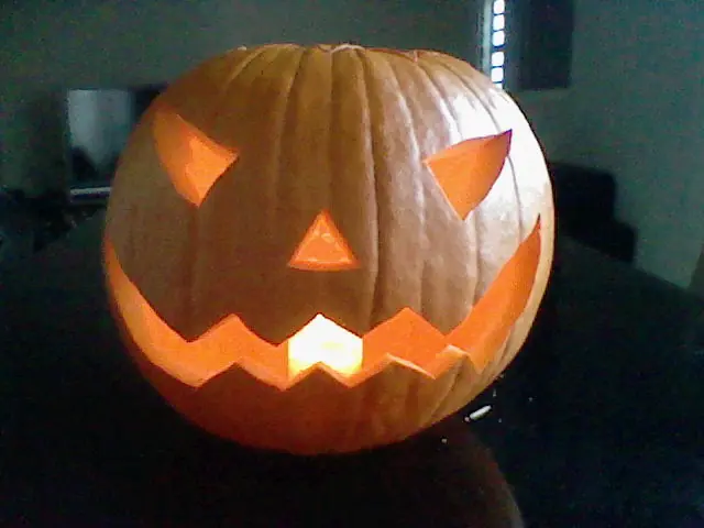 Hice una calabaza para Halloween mas extra!