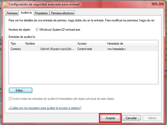 problema con archivo
