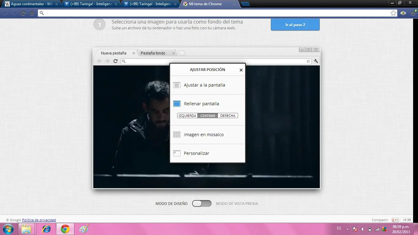 personalizar tu buscador google chrome