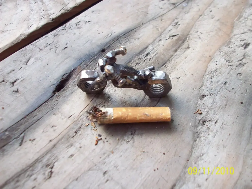 Mi moto nueva,hecha con chatarra