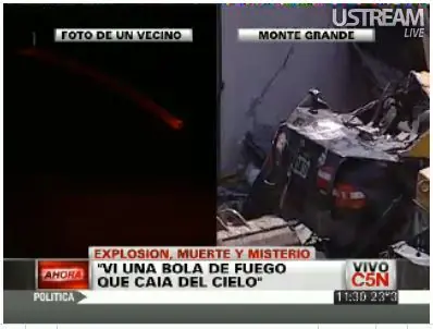 Argentina: Misteriosa explosión provoca un muerto