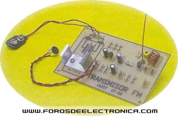 Hacer un micrófono espía (Transmisor FM)