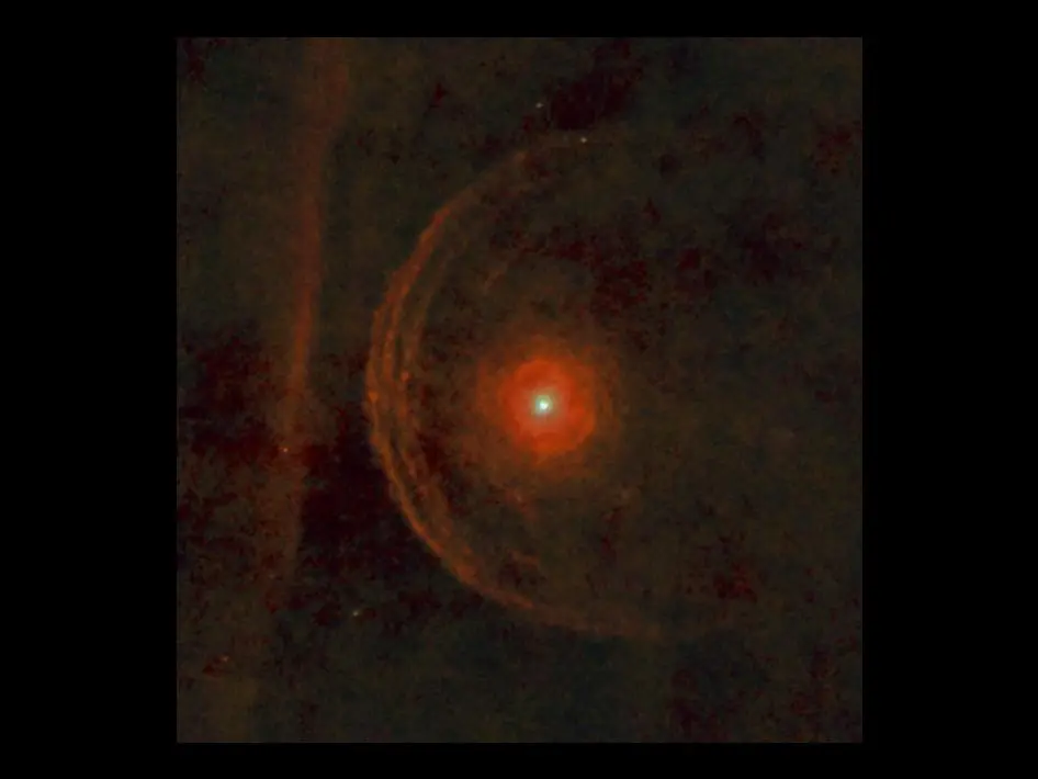 Estrella supergigante roja Betelgeuse