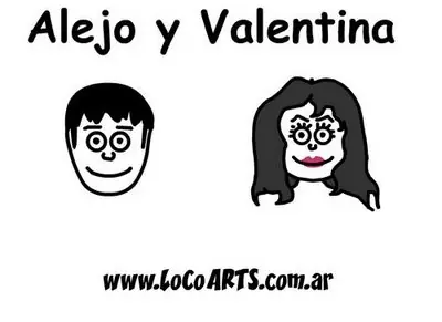 Alejo y Valentina (LocoArts) Veni a ver todos los capitulos!