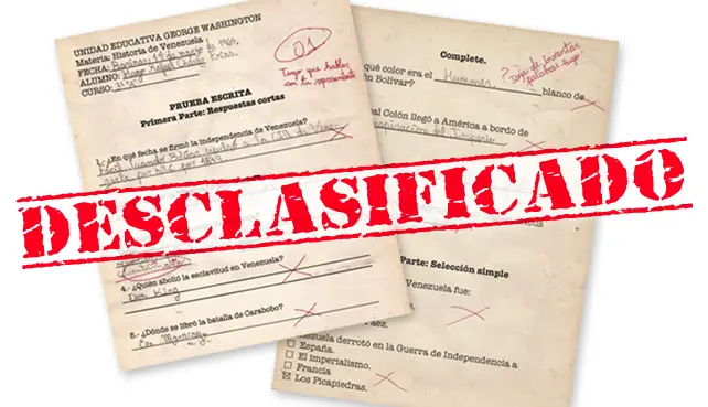 Wikileaks filtra examen de Chávez de 3er Grado