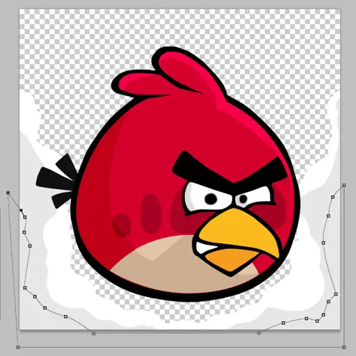 Dibuja el icono del juego Angry Birds | Tutorial |