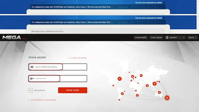 Remotear archivos desde Skydrive a MEGA