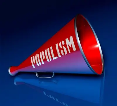 Kirchnerismo, alter ego del populismo negativo