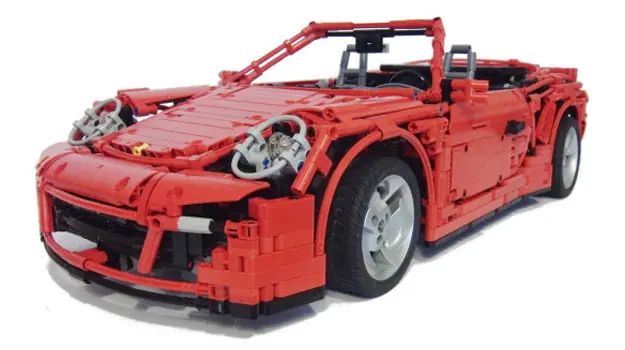 porche versión lego