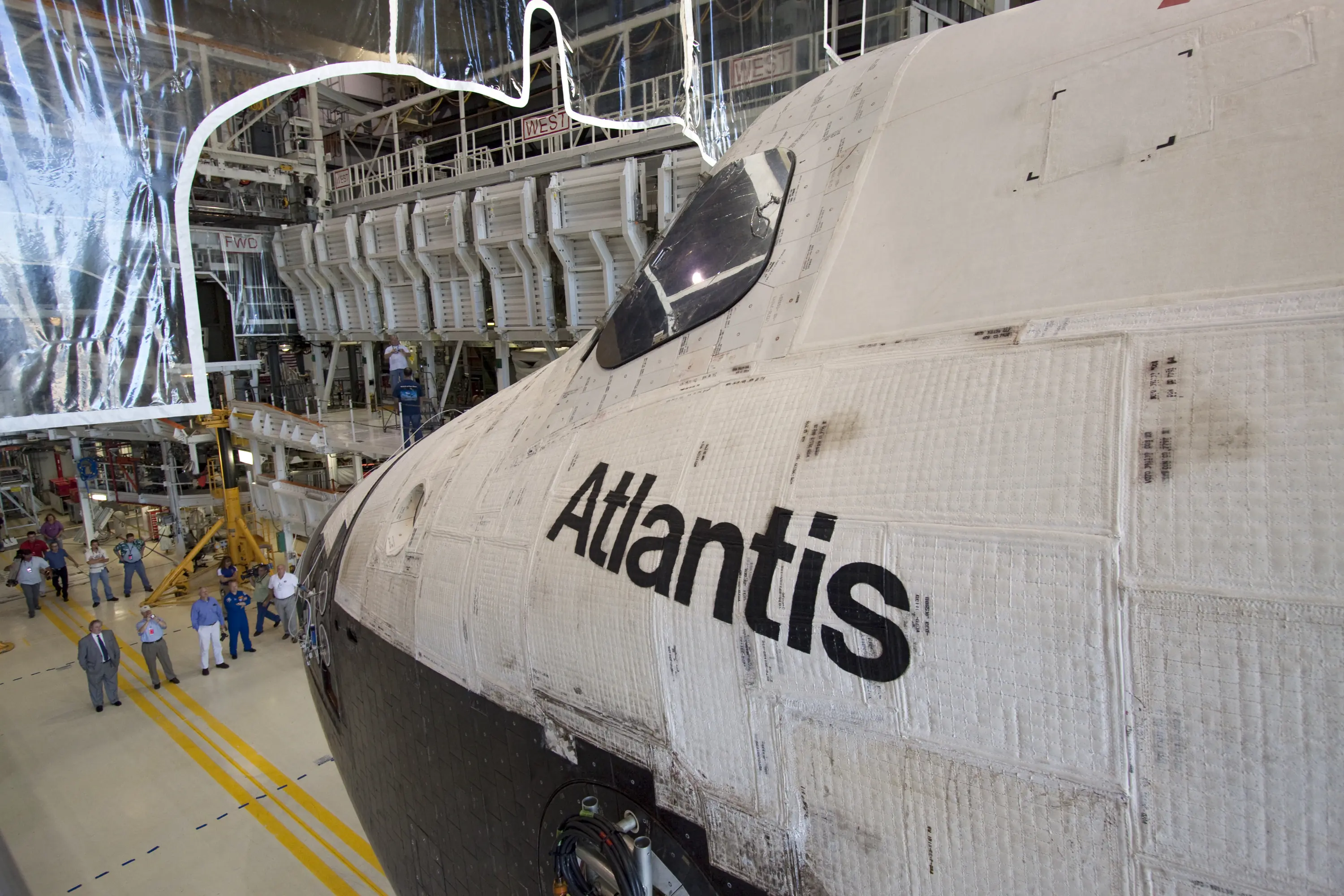 Cuenta regresiva online del transbordador espacial Atlantis