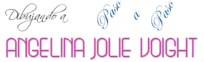 Angelina Jolie - paso a paso
