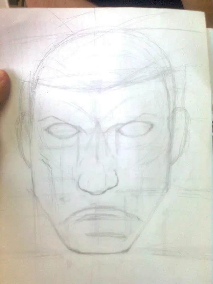 Dibujo de Superman + Yapa (paso a paso)