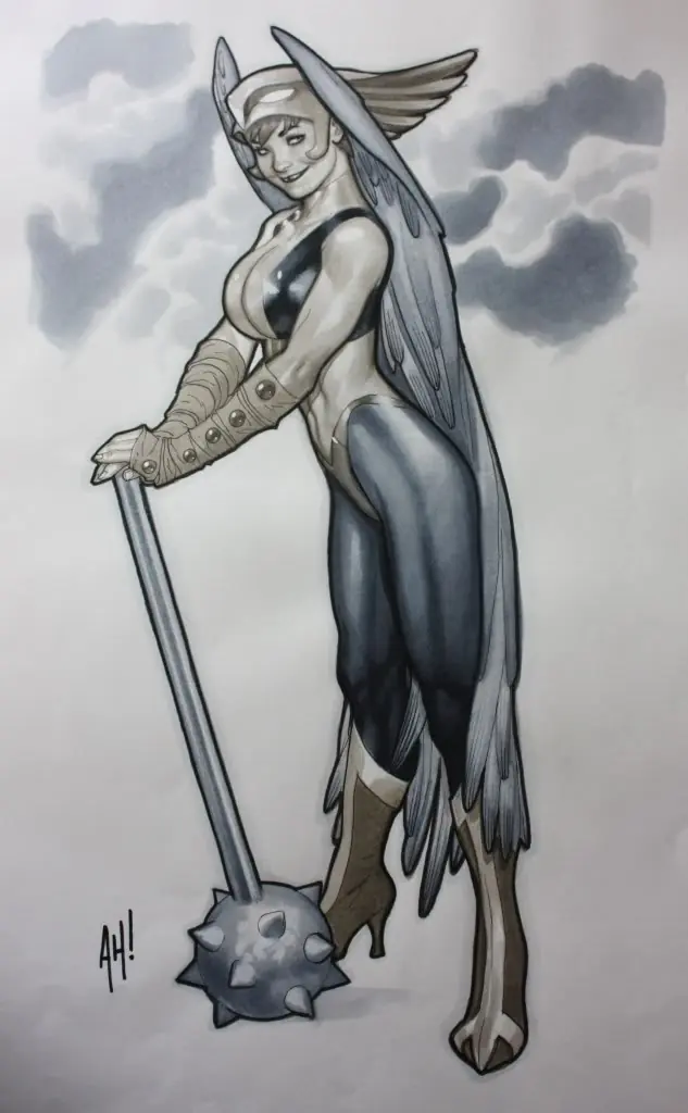 Buenos dibujos de Adam Hughes