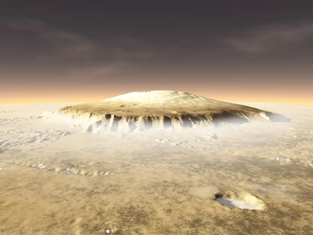 El Volcán mas grande del sistema solar