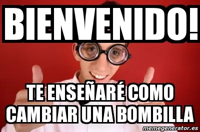 Cuántos taringueros se necesitan para cambiar una bombilla?