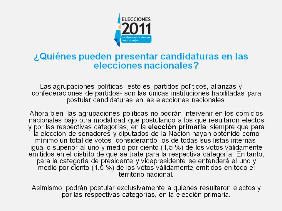 como votar