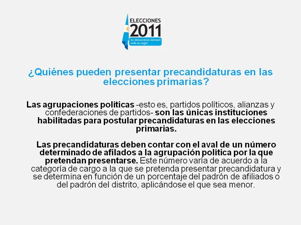 como votar