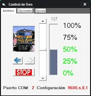 Control de tren HO en Visual Basic