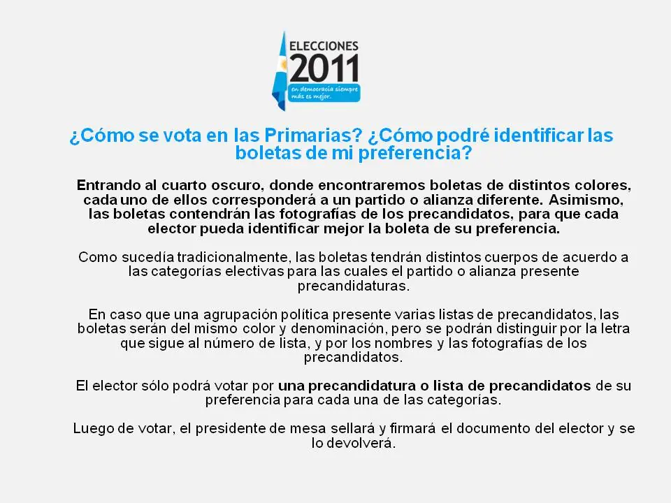 votaciones