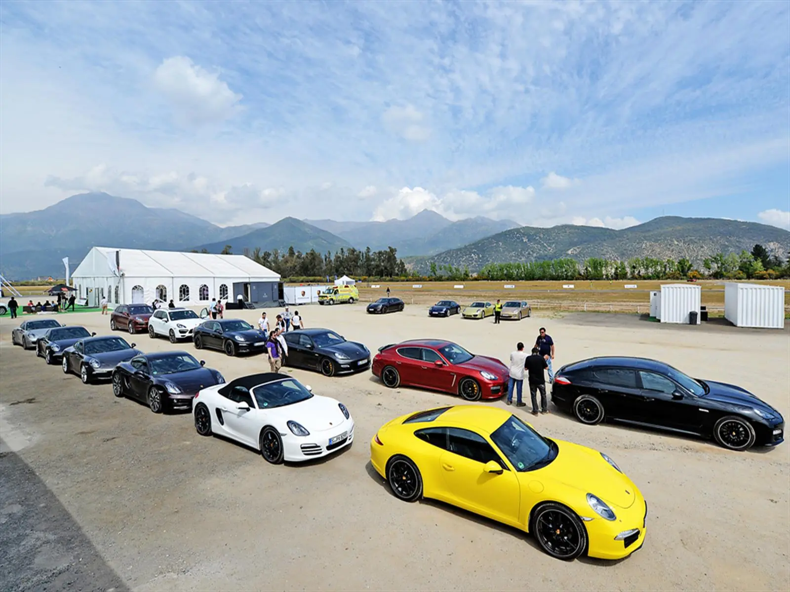 Porsche World RoadShow Chile 2013