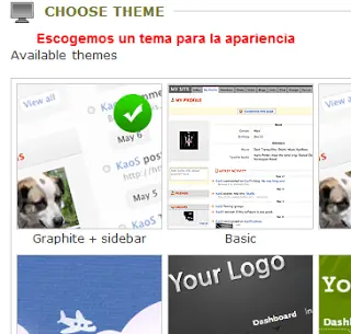 pagina web