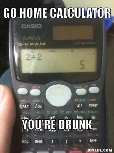 Go home you're drunk