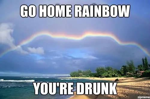 Go home you're drunk
