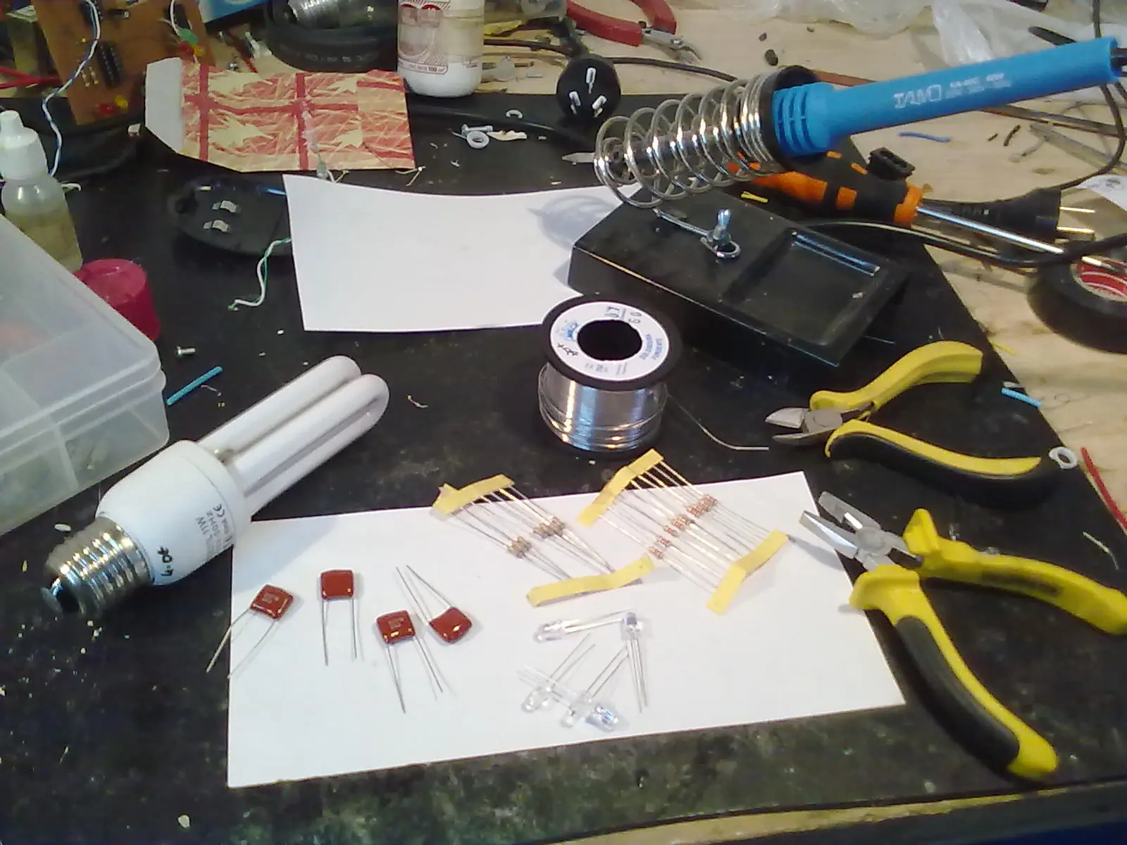 Construyendo tu propia lampara a led
