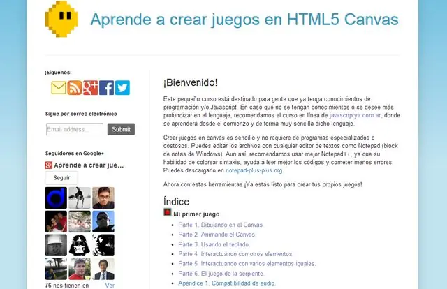 Aprende a crear juegos en html5