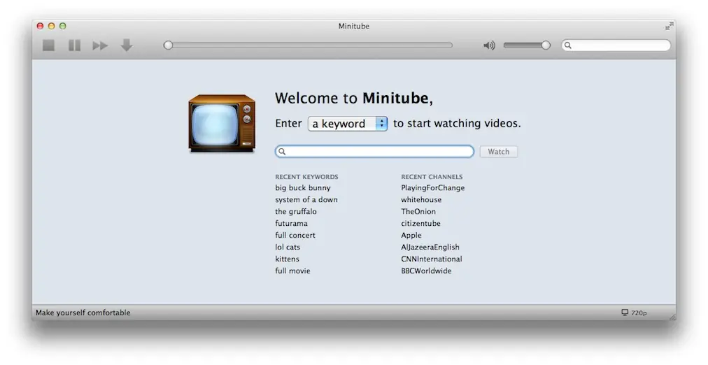 Minitube, y olvídate del Flash para ver vídeos de Youtube