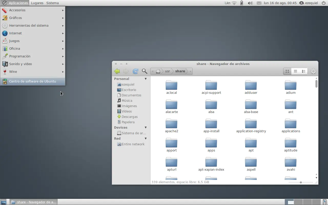 Elementary GTK Theme en Ubuntu (10.04 y 10.10)