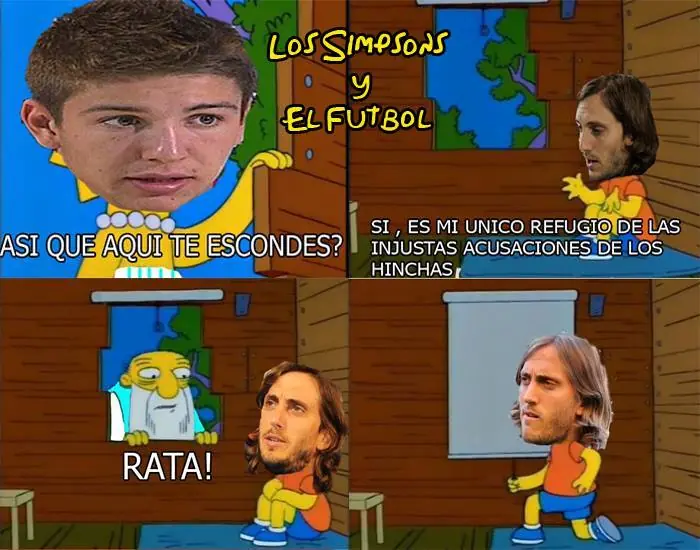 Los Simpsons y el futbol argentino