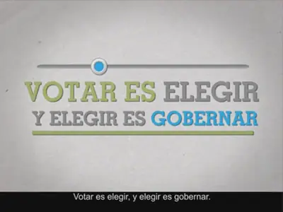 El futuro de Argentina está en tus manos.