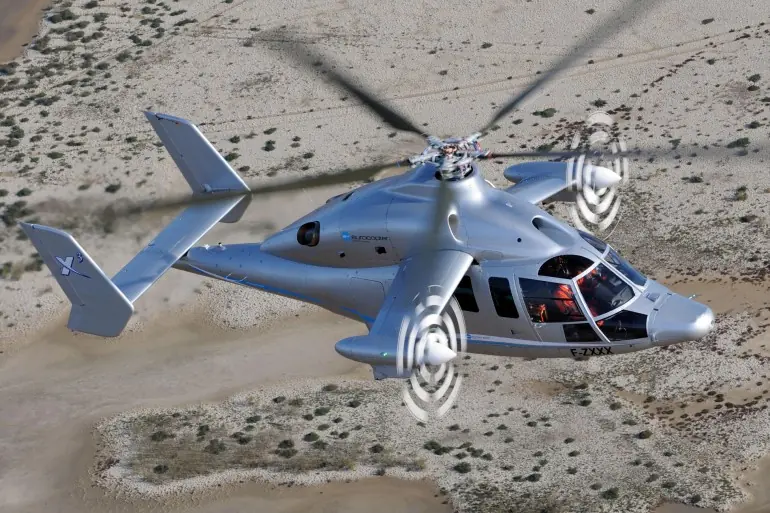 Helicoptero Eurocopter X3 hibrido