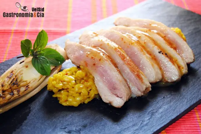 Cerdo a la parrilla