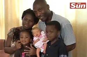 Hija Blanca de Padres Negros