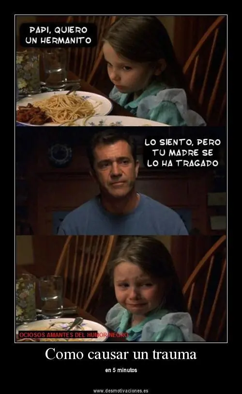 Traumas  infantiles y generales 1, 2, 3, taran
