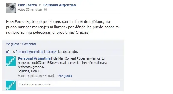 atencion al cliente